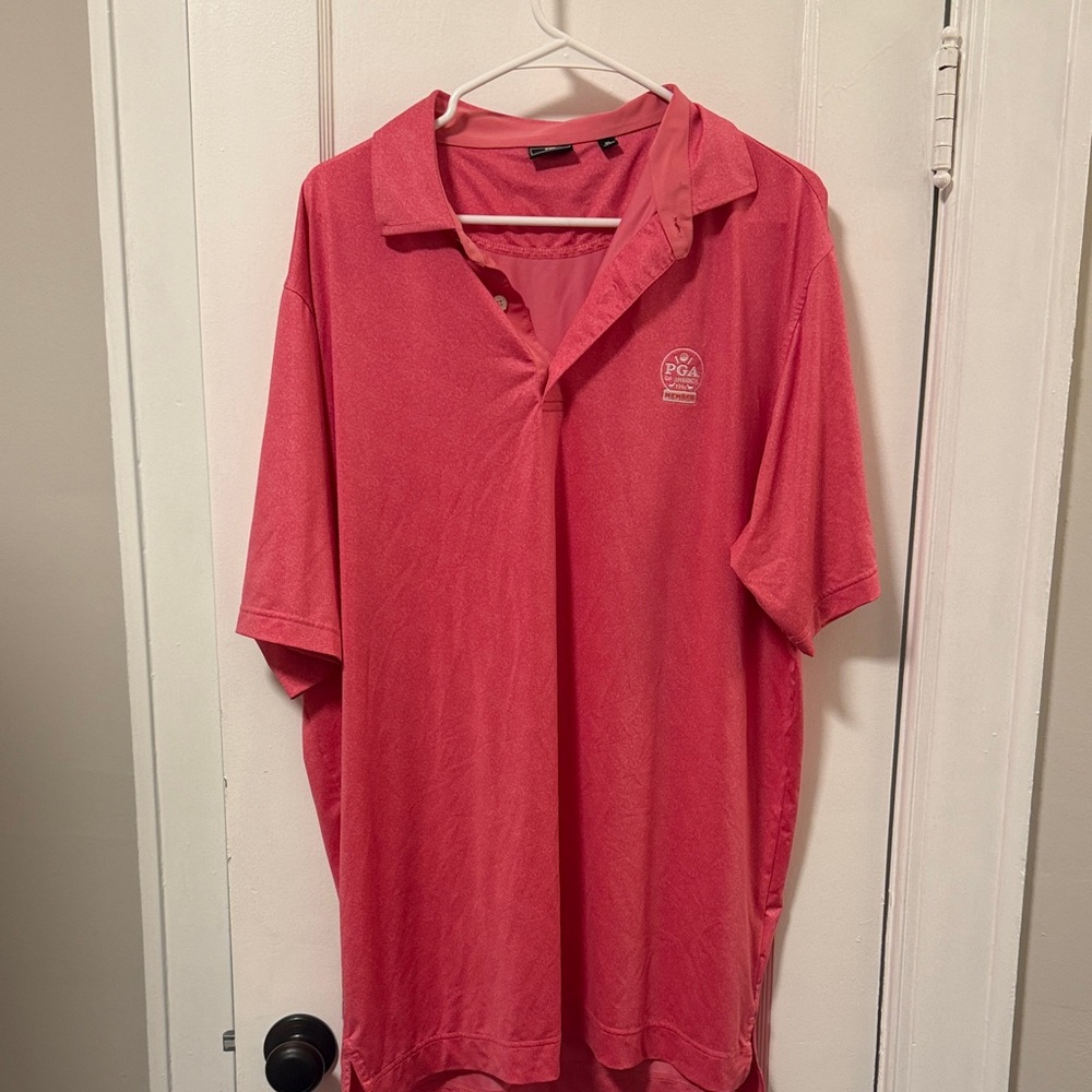 Footjoy Men's Coral Polo Shirt
